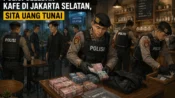 Polisi Geledah Kafe di Jakarta Selatan, Sita Uang Tunai Bernilai Puluhan Miliar Rupiah
