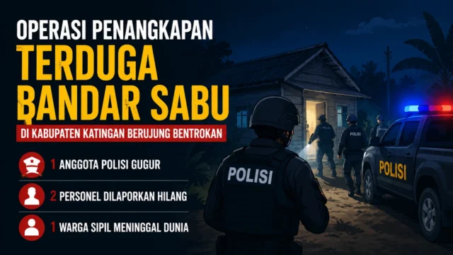 Kapolres Katingan Benarkan Anggotanya Gugur dalam Operasi Penggerebekan Narkoba