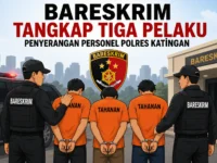 Bareskrim Tangkap Tiga Pelaku Penyerangan Personel Polres Katingan, Sita Mandau