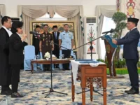 Gubernur Kalteng Lantik Linae Victoria Aden, Jabatan Sekda Definitif Kini Resmi Terisi