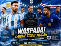 Argentina Waspadai Kejutan Tanjung Verde di Babak 32 Besar Piala Dunia 2026