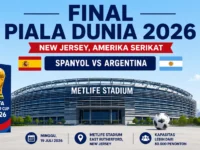 Spanyol vs Argentina di Final Piala Dunia 2026, New Jersey Siap Sambut Perhatian Dunia
