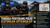 Salah Satu Terduga Penyerang Anggota Polres Katingan Berhasil Diamankan