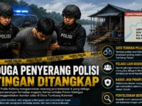 Salah Satu Terduga Penyerang Anggota Polres Katingan Berhasil Diamankan