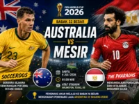 Australia Incar Sejarah, Mesir Andalkan Salah