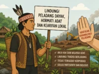 AMAN Kalteng Desak Pemerintah Hentikan Kriminalisasi Peladang Dayak