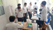 Pegawai KSOP Kelas III Rangga Ilung Palangka Raya Tes Urine