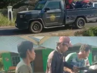 Pekerja Gusti Ornamen Sigap Bantu Korban Kecelakaan