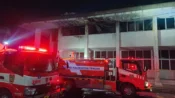 Gedung Kesra Pemprov Kalteng Dilalap Api