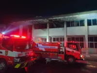 Gedung Kesra Pemprov Kalteng Dilalap Api
