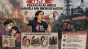 SP Mamut Menteng Kritik Penanganan Krisis Karhutla dan Energi di Kalteng