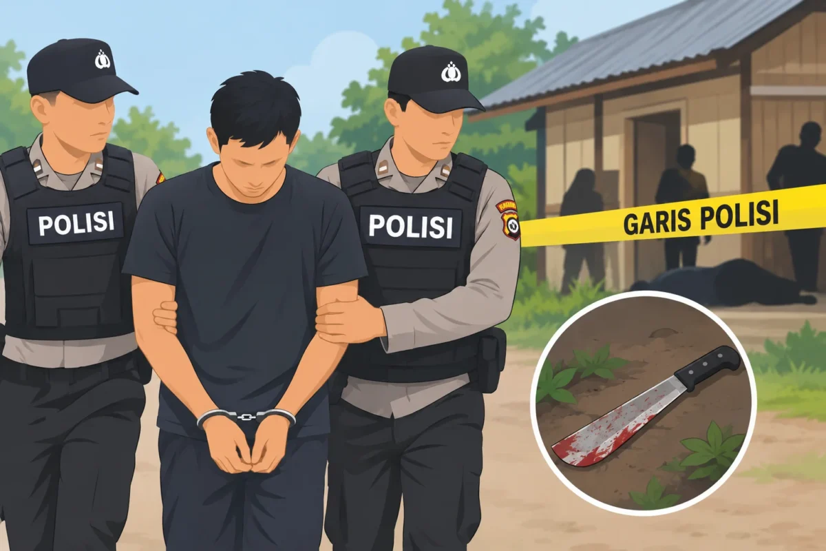Satu Tewas, Satu Kritis dalam Dugaan Pembacokan di Sumber Barito