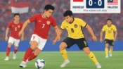Indonesia Tahan Malaysia 0-0, Garuda Bermain dengan 10 Pemain