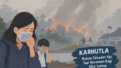 Warga Sesak, Hutan Terbakar, Karhutla Didesak Jadi Bencana Nasional