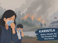 Warga Sesak, Hutan Terbakar, Karhutla Didesak Jadi Bencana Nasional