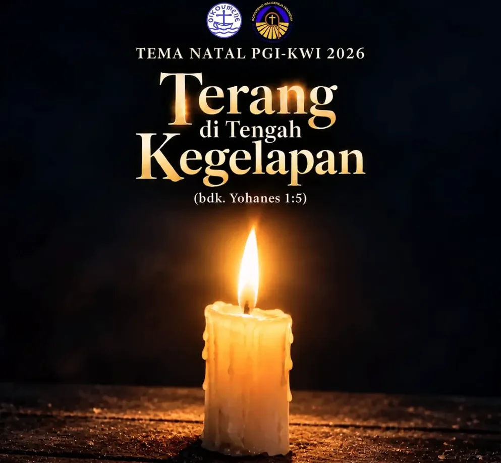 PGI dan KWI Tetapkan Tema Natal 2026: “Terang di Tengah Kegelapan”