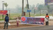 PKS Kalteng Sediakan Rumah Aman Asap dan Buat Sumur Bor Sebagai Sumber Air Bersih Bagi Warga