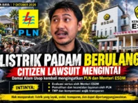 Citizen Lawsuit Mengintai, Damai Alam Usop Kembali Ingatkan PLN dan Menteri ESDM