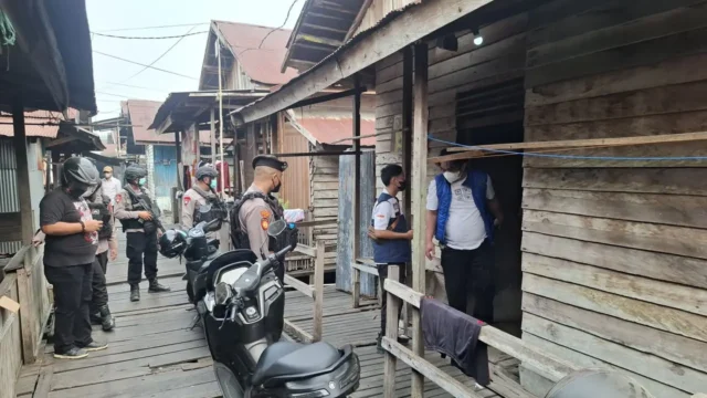 Polda Kalteng Gerebek Puntun, 6 Pelaku dan 56 Paket Sabu Diamankan