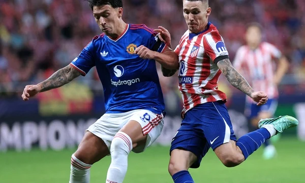Atlético Madrid Hantam MU 2-0, Yoro Diguyur Kartu Merah