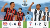 Milan Pesta Gol, Juventus Menang Dramatis di Liga Europa